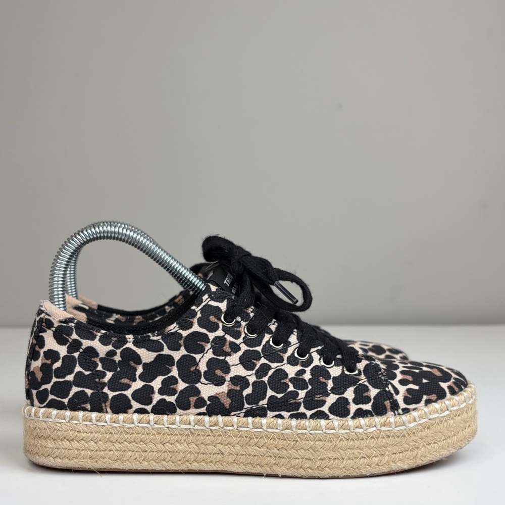 Tretorn Eve Leopard Print Women's Espadrille Sneakers SZ‎ 7.5